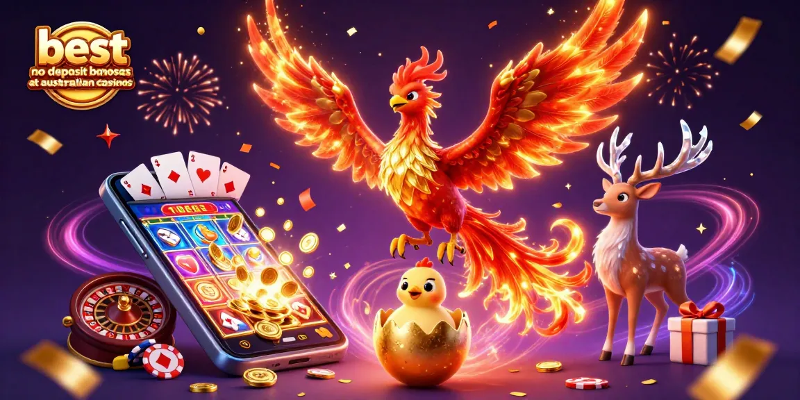 Experience the best no deposit bonuses at Australian casinos with exciting game activities