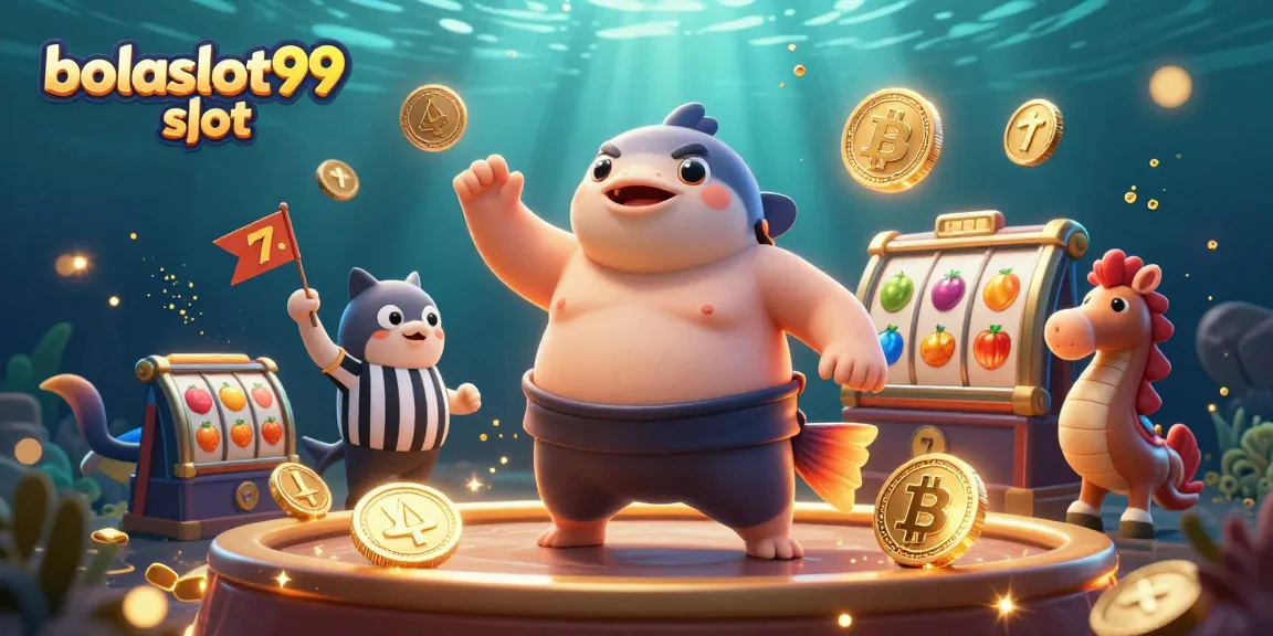 Experience the thrilling world of bolaslot99 slot with a vibrant underwater scene featuring captivating characters and dynamic elements.